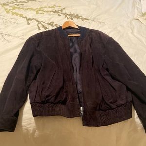 Suede jacket from Saks fifth Avenue